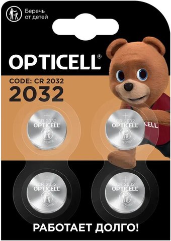 Батарейка Opticell Specialty CR2032 (4 шт)