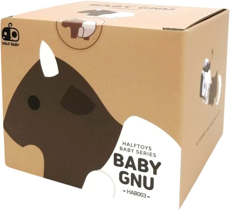 Магнитный конструктор Halftoys Baby Animal Гну HAB003
