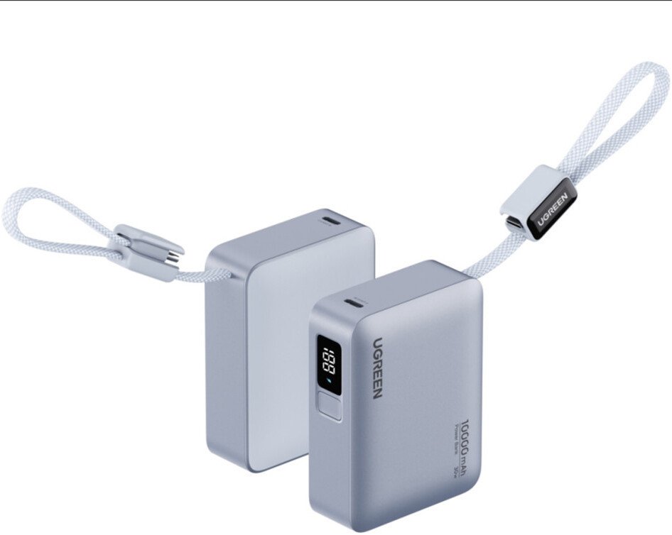 Внешний аккумулятор Ugreen PB584 75173B 10000mAh (серый, китайская версия)