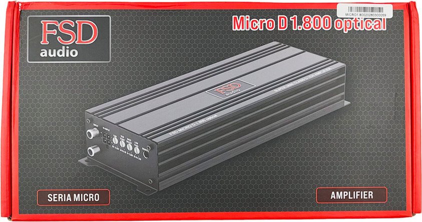 Автомобильный усилитель FSD audio Micro 1.800