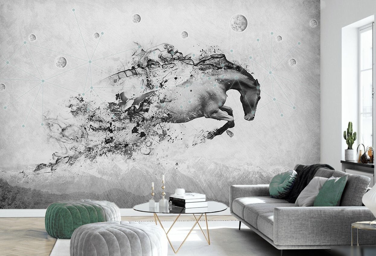 Фотообои Vimala 3D Небесный скакун 270x400