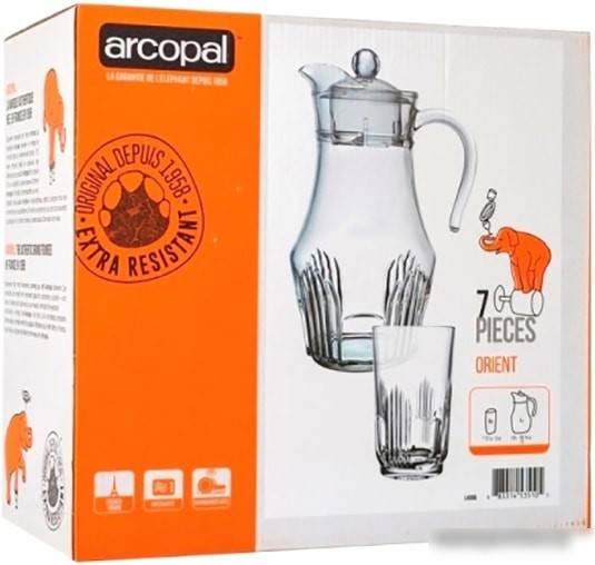 Набор стаканов для воды и напитков Arcopal Orient L4986
