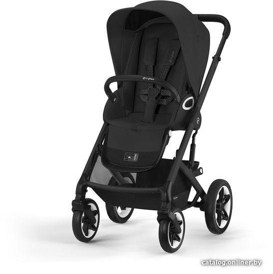 Коляска прогулочная «книга» Cybex Talos S Lux (BLK moon black)