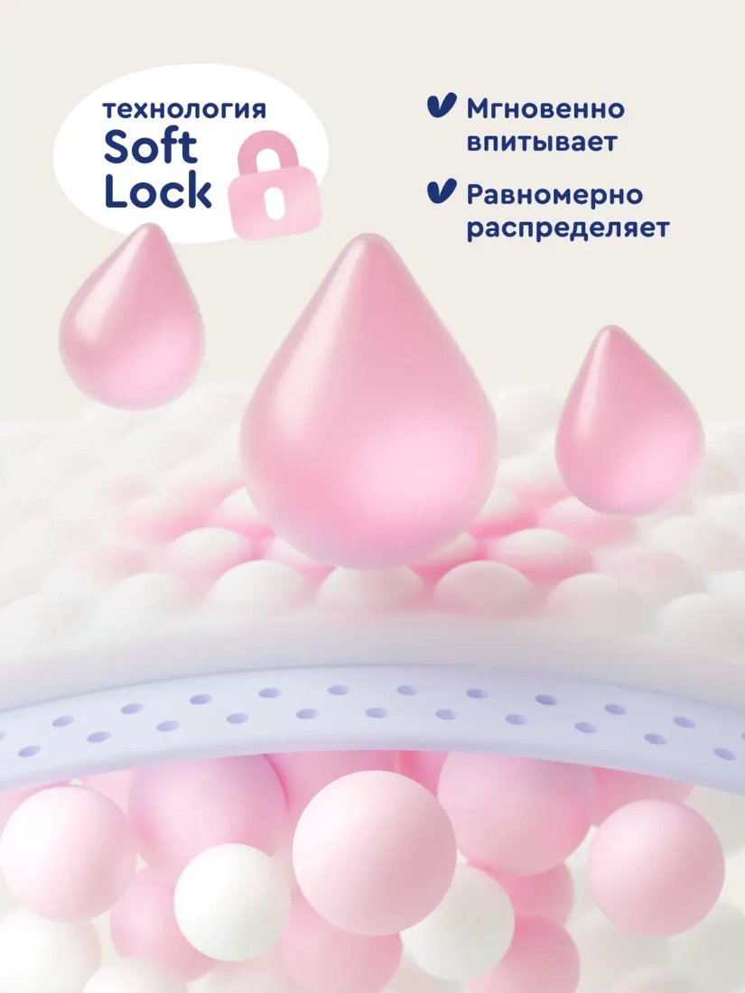 Трусики-подгузники Junion Softy M 6-11кг SQPM72 (72 шт)