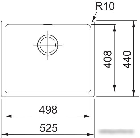 Кухонная мойка Franke Sirius SID 110-50 (серый)