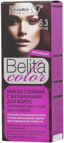 Белита-М Belita Color 6.3 бургунд