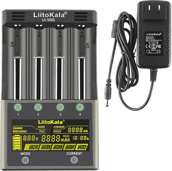 Зарядное LiitoKala Lii-500S