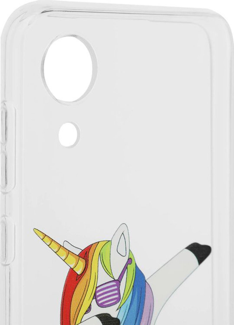 Чехол для телефона BoraSCO ArtWorks для Samsung Galaxy A03 Core 51372 (прозрачный/рисунок)