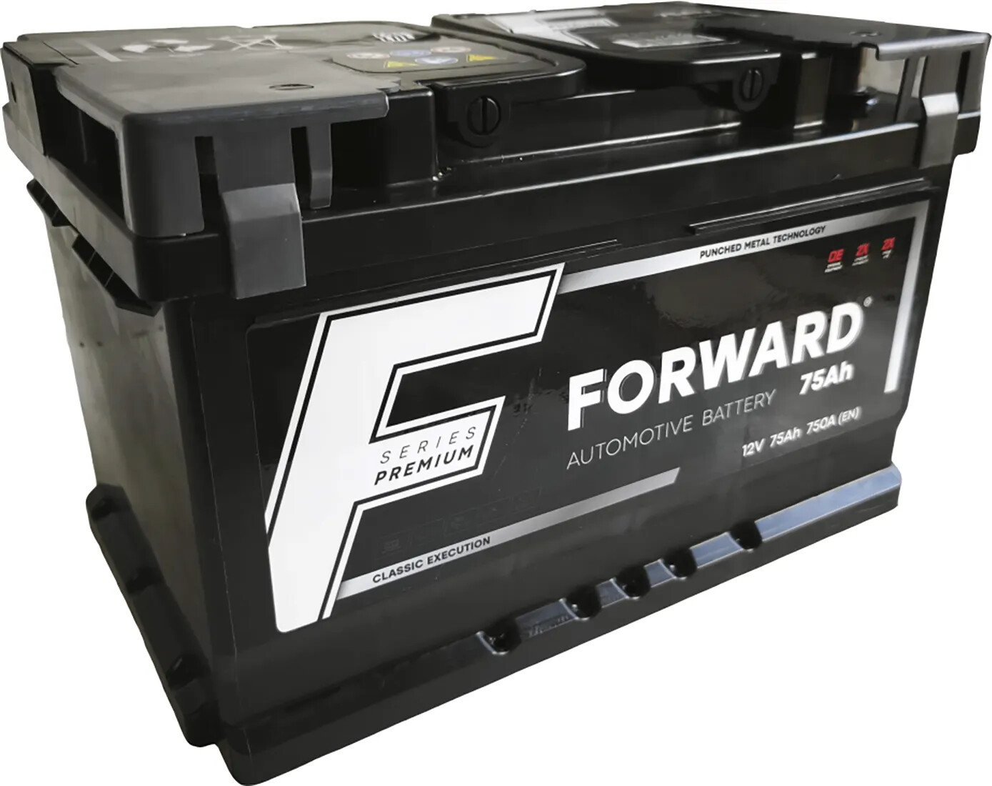 Автомобильный аккумулятор Forward Premium R+ низк. (75 А·ч)