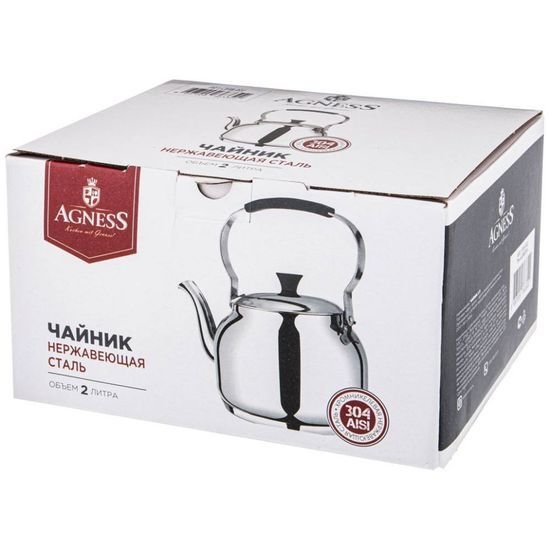 Чайник без свистка Agness Profesional 936-332