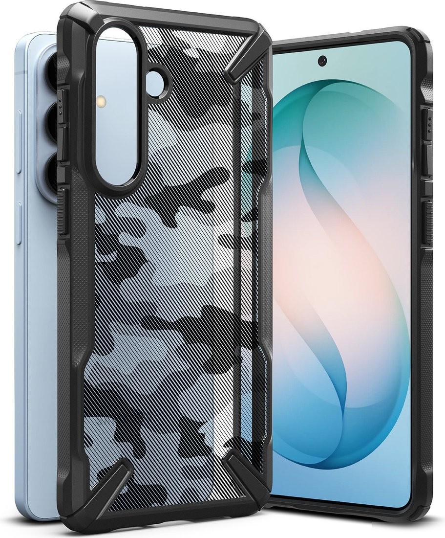 Чехол для телефона Ringke Fusion X для Galaxy S26 Plus (Camo Black)