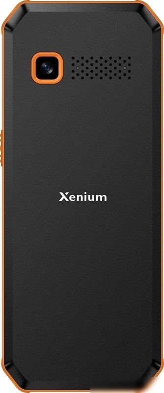 Кнопочный телефон Xenium X300 (оранжевый/черный)