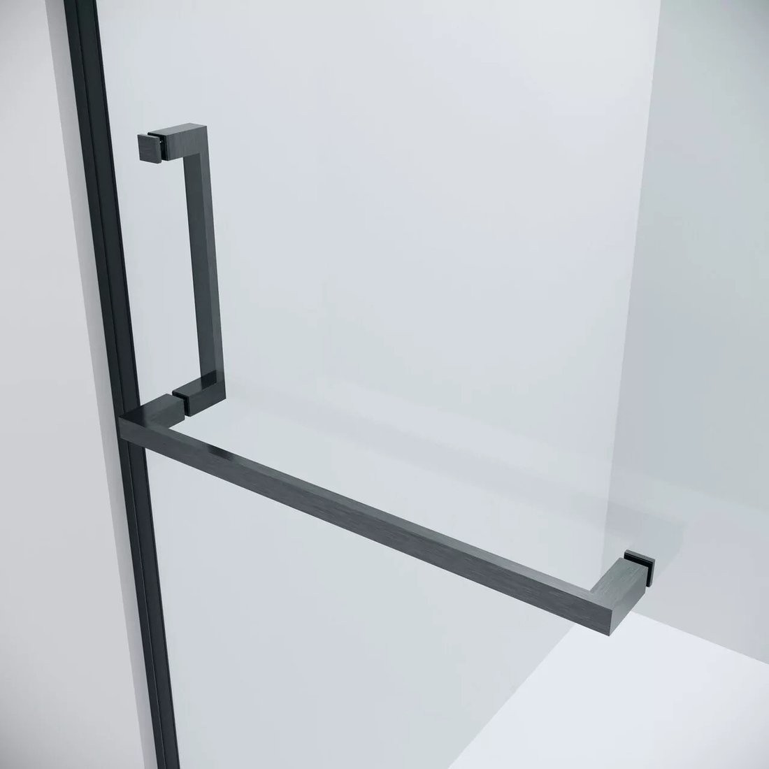 Душевой уголок Grossman Pragma 110x80x195 120.K33.03.1180.42.00 (графит сатин/прозрачное стекло)
