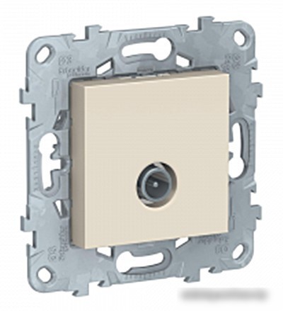 Розетка телевизионная Schneider Electric Unica NU546344