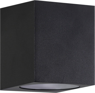 Уличный накладной светильник In Home НБУ CUBE-1хGU10-BL