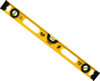 Уровень строительный Deli YS EDL29600G (600мм, рельсовый)