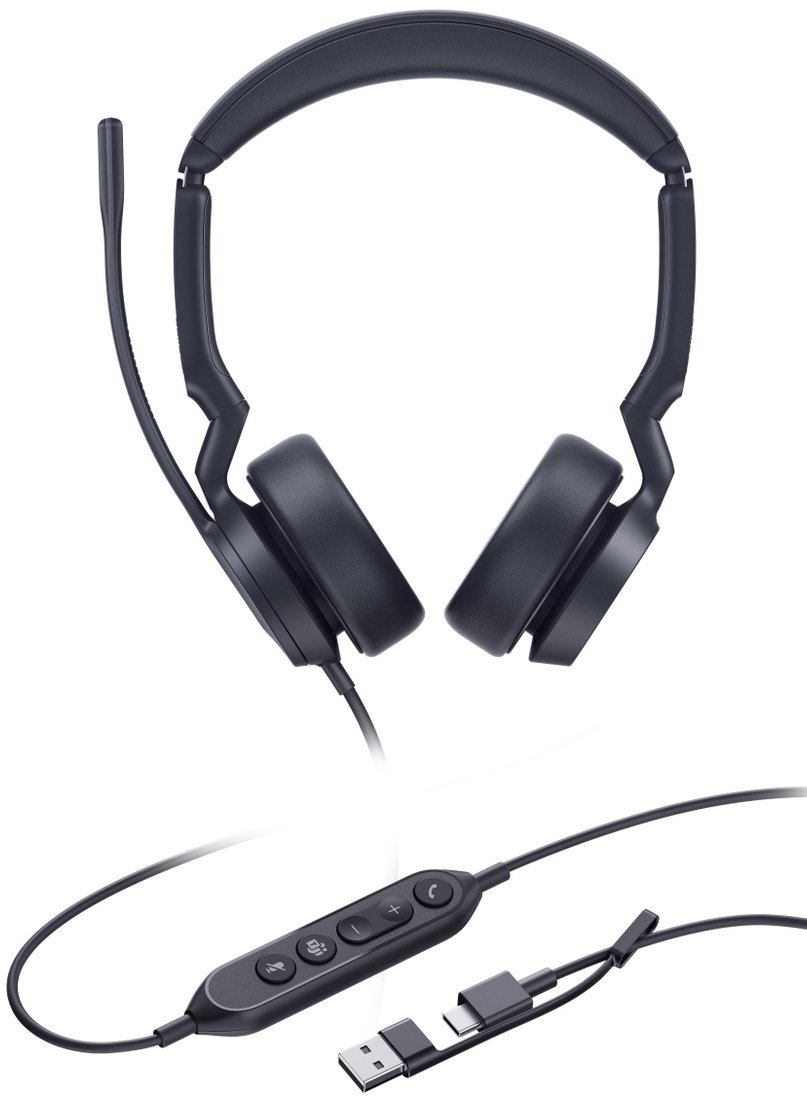 Офисная гарнитура Yealink UH44 Dual UC USB-C/A