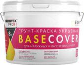 Грунт-эмаль Farbitex Profi Basecover Укрывная под декоративные покрытия 0.9 л (белый матовый)