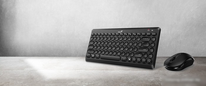 Офисный набор Genius LuxeMate Q8000 (черный)