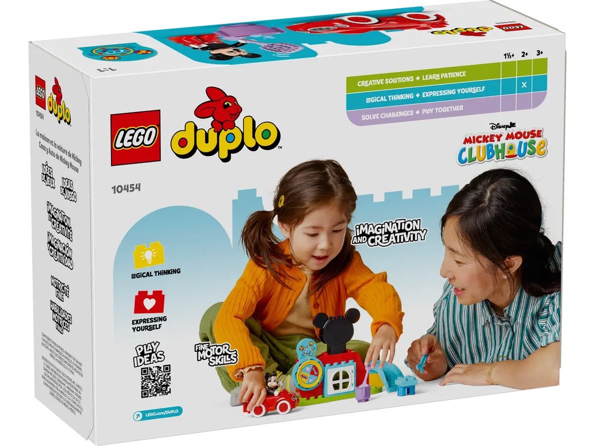 Конструктор LEGO Duplo Disney Клуб друзей мышей 10454