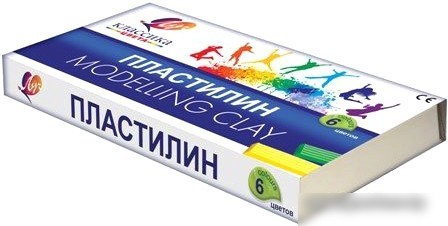 Пластилин Луч Классика 12С 878-08 (6 цв)