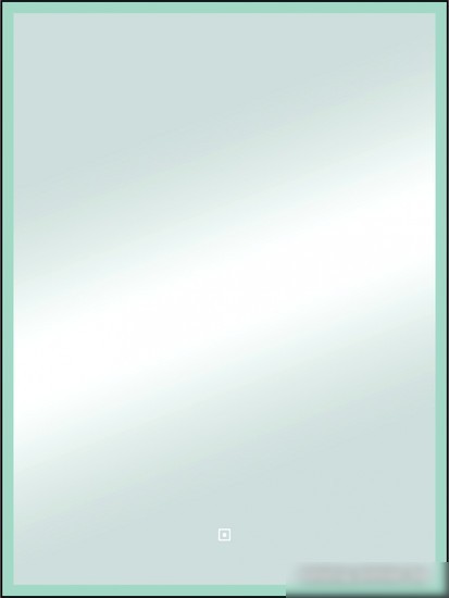 Континент Зеркало Life Led Black 50x70