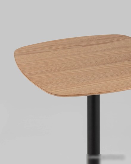 Барный стол Stool Group Form 60x60 T-005H (светлое дерево/черный)