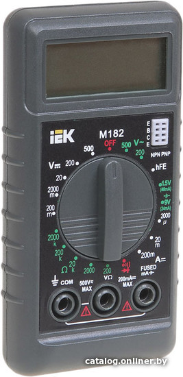 Мультиметр IEK Compact M182 Мультиметр IEK Compact M182