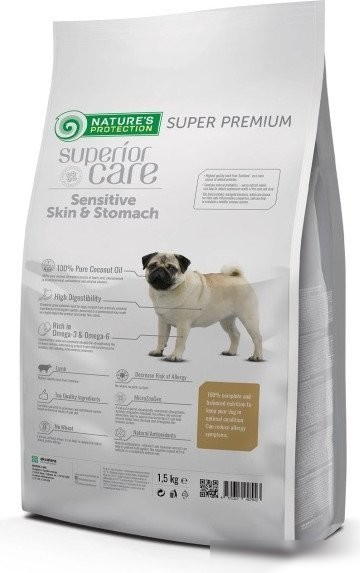 Сухой корм для собак Nature's Protection SC Sensitive Lamb для мелких пород 1.5 кг