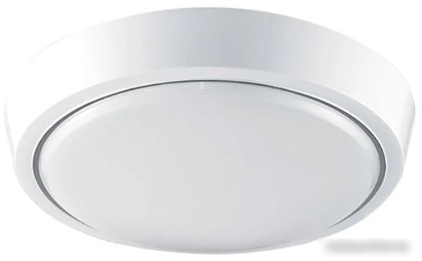 Припотолочная люстра Estares DLR 12W R-150-CW-WHITE/WHITE-220-IP44