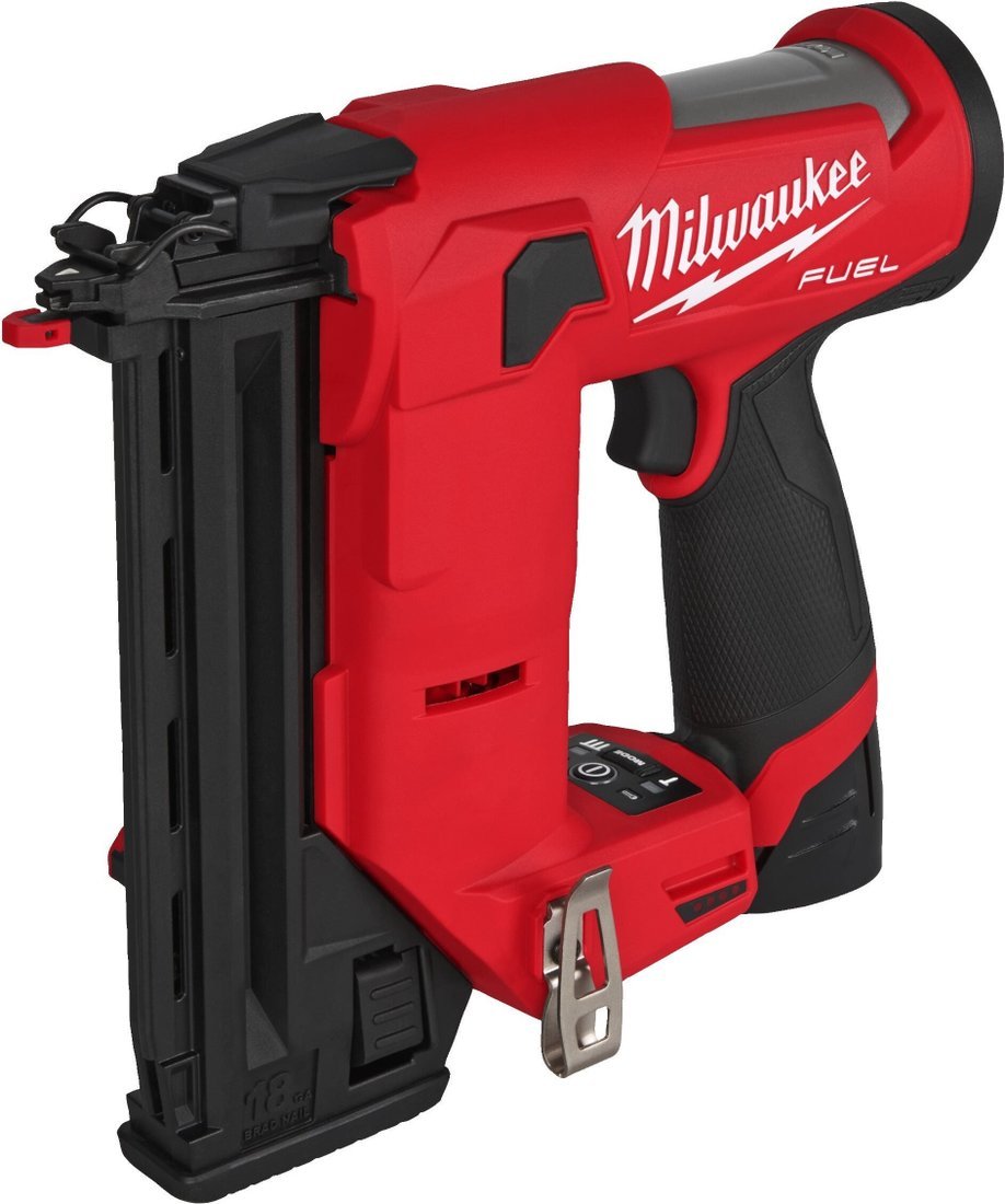 Гвоздезабиватель Milwaukee M12 FCN18GS-0X 4933493355 (с 2-мя АКБ, кейс)