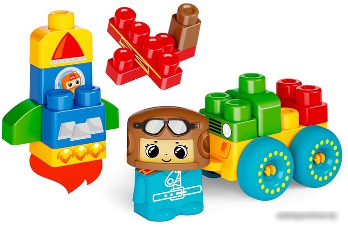 Конструктор Десятое королевство Baby Blocks 03911 Самолетик