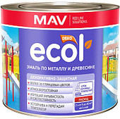 Эмаль MAV Ecol ПФ-115 0.9 кг (фиолетовый глянцевый)
