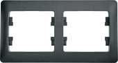 Рамка Schneider Electric Glossa GSL000702 (антрацит)