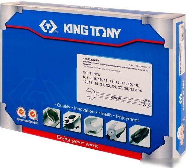 Набор ключей King Tony 9-1220MRV (20 предметов)