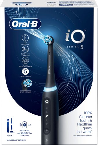 Электрическая зубная щетка Oral-B iO 5 iOG5.1B6.2DK (черный)