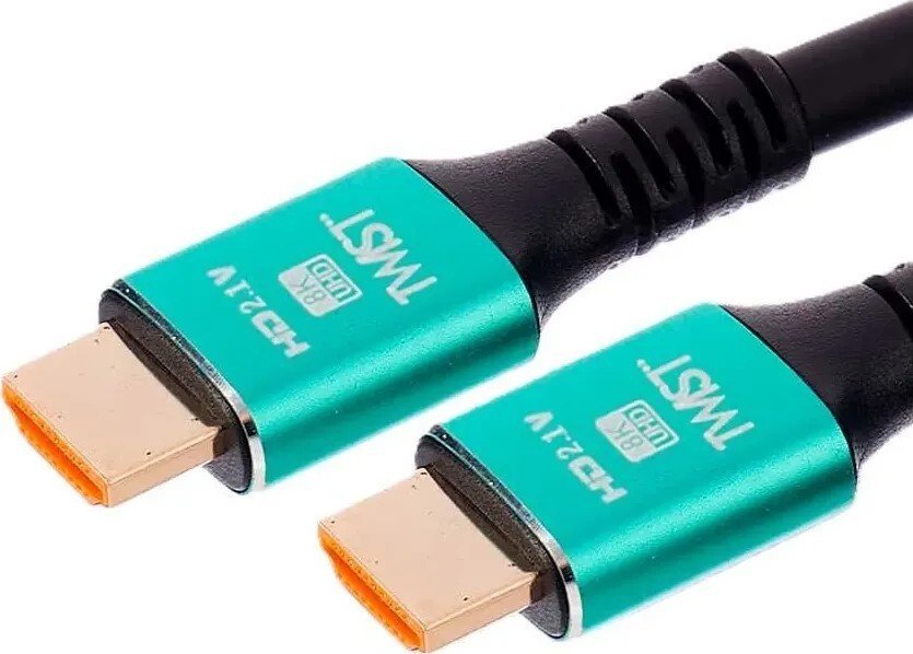 Кабель Retic 2HDMI2.1P-5M-G (5м, золотой)