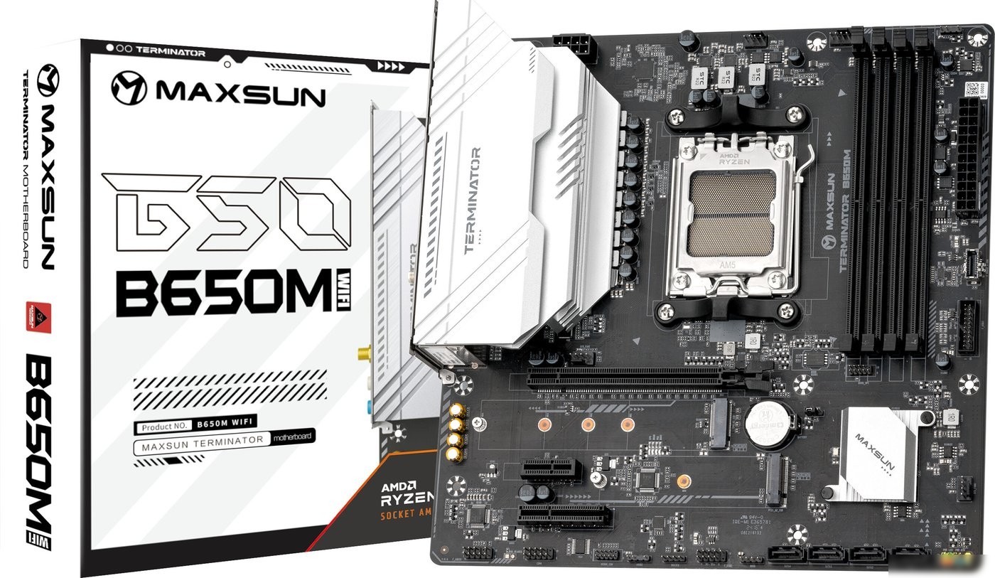 Материнская плата Maxsun Terminator B650M WiFi6