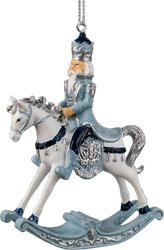 Елочная игрушка Erich Krause Decor. Волшебник на лошадке-качалке 62445