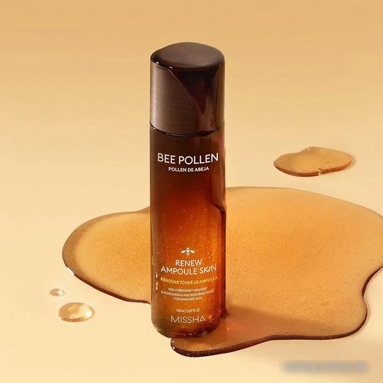 Missha Тонер для лица Bee Pollen Renew Ampoule Skin Восстанавливающий (150 мл)