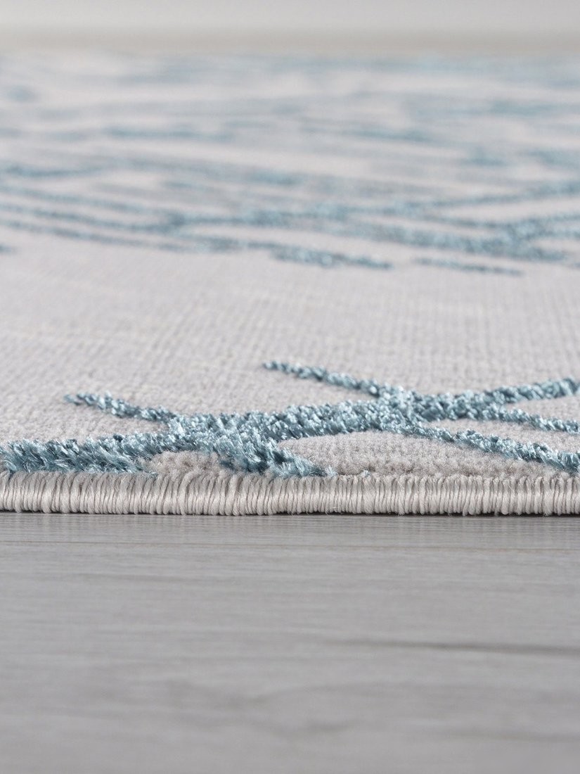 Ковер для жилой комнаты Merinos Liman F164-STAN-GRAY-D.BLUE (2х2.9)