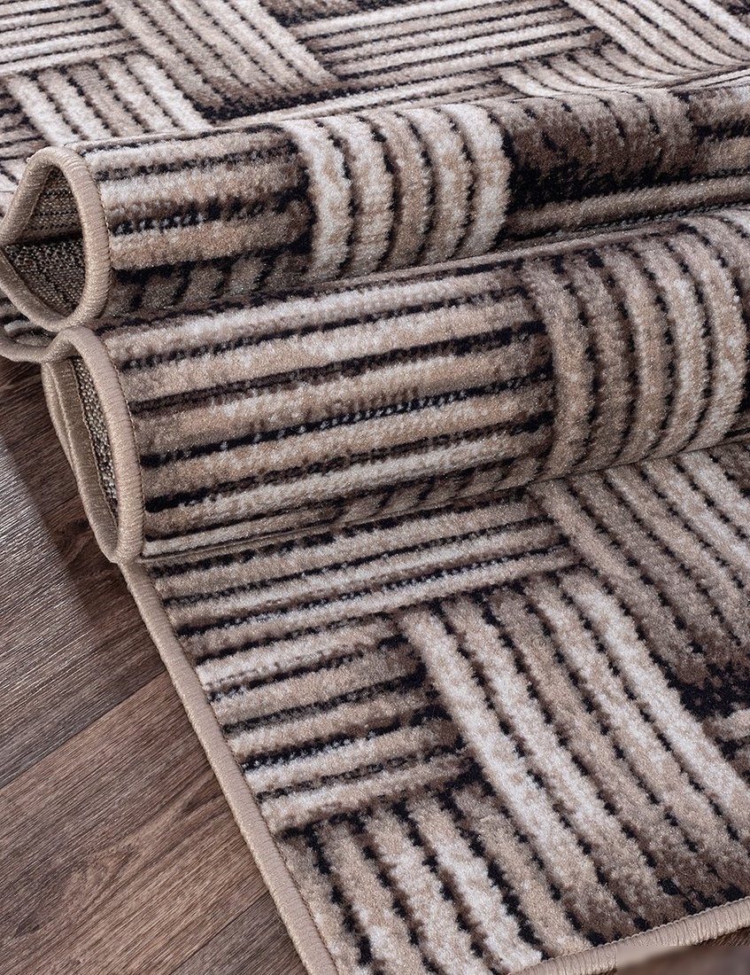 Ковер для жилой комнаты Merinos Sierra D722-STAN-BEIGE-BROWN-2 (2.5x3.5)