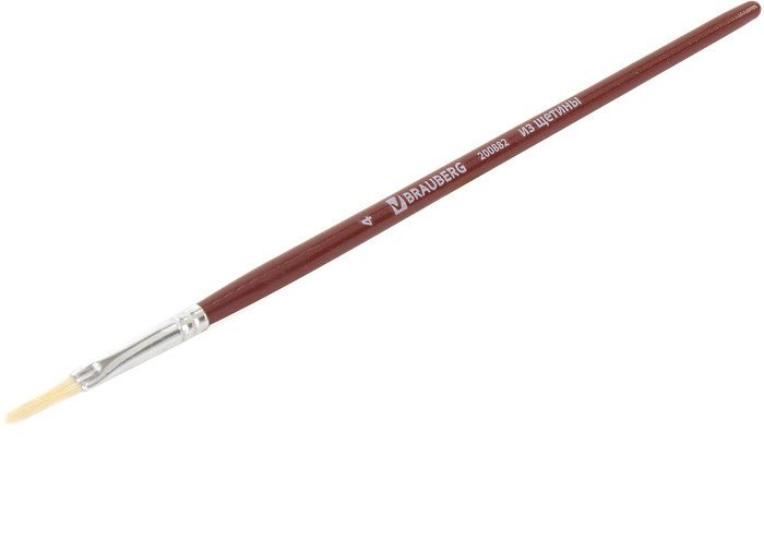 Кисть для рисования BRAUBERG 4 200882 (плоская)