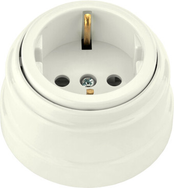 Розетка Bylectrica РА16-0202 (бежевый)
