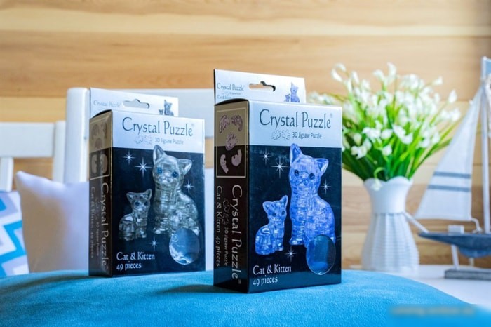 3Д-пазл Crystal Puzzle Кошка 90226