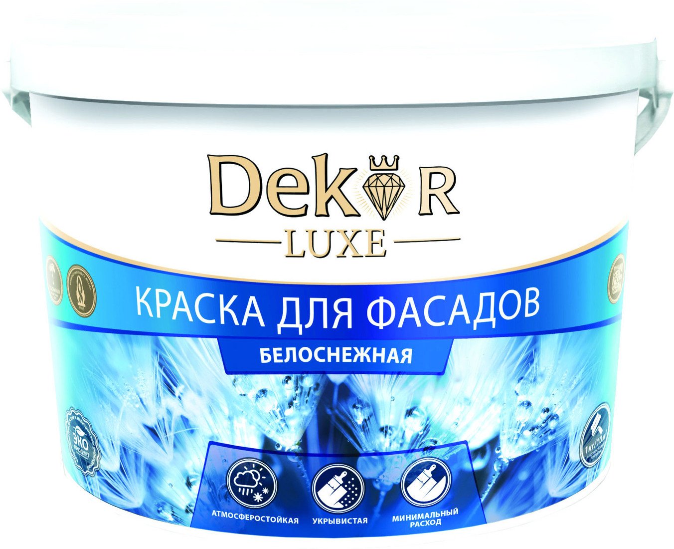 Краска Dekor ВД-АК 111 25 кг (белоснежный)