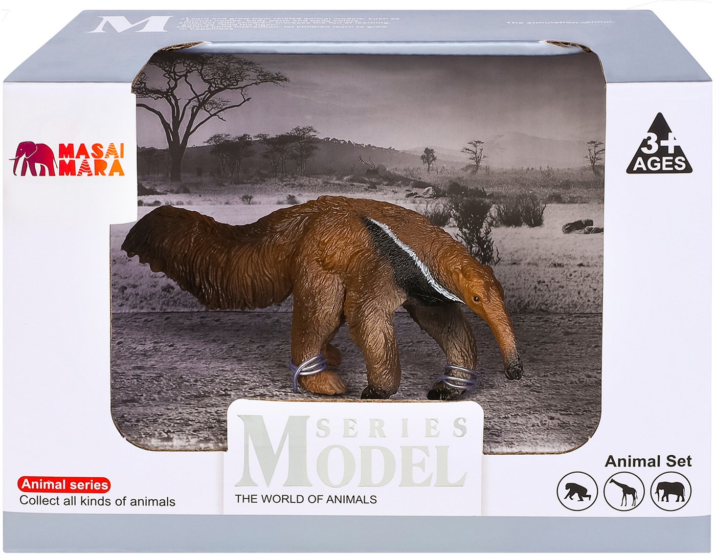 Фигурка Masai Mara Мир диких животных. Гигантский муравьед MM211-148