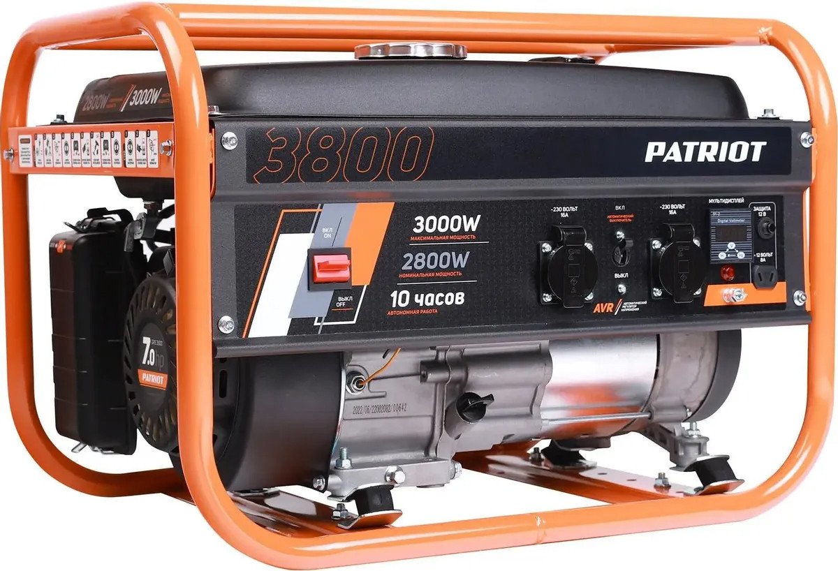Бензиновый генератор Patriot GRS 3800
