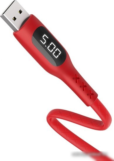 Кабель Hoco S6 Type-C (красный)