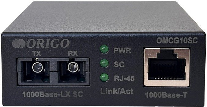 Медиаконвертер Origo OMCG10SC/A1A